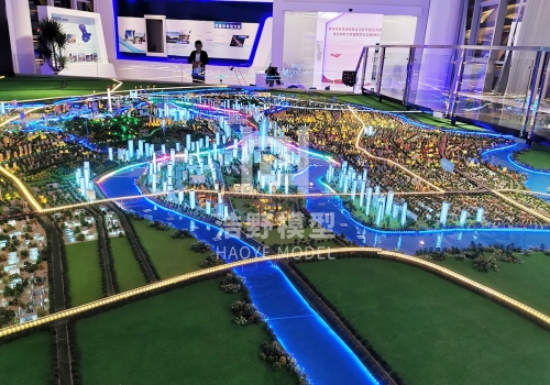 城市規劃模型制作是投影儀系統與建筑模型的雙結合