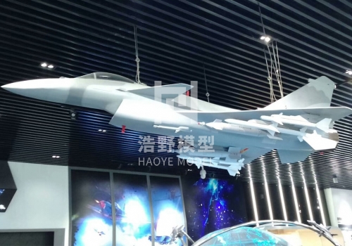 中國殲15戰斗機展廳模型